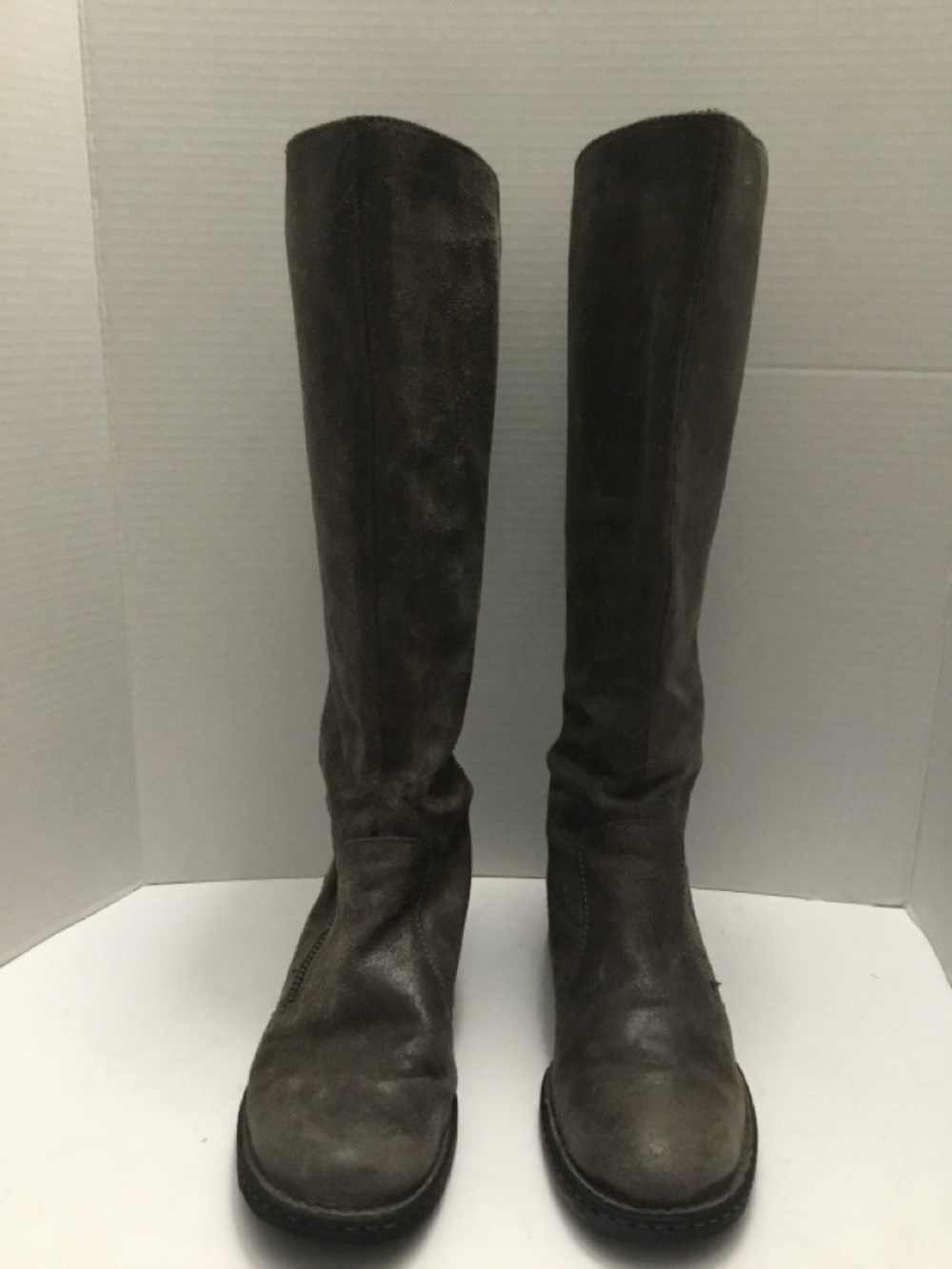 Born Tall Brown Leather Boots size 8M